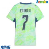 Švicarska Breel Embolo #7 Gostujuci Dres za Ženska SP 2026 Kratak Rukav